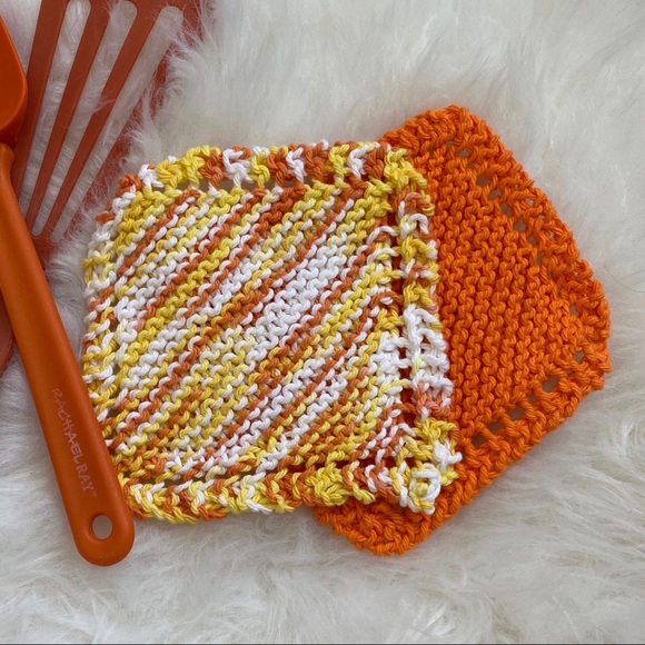 Other - ♥️SOLD♥️Homemade 100% Cotton Dish Cloths
